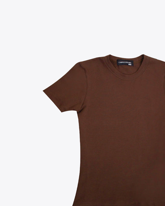 T-shirt marrón café