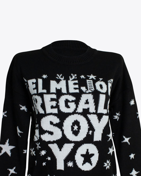 Sweater El Mejor Regalo Black