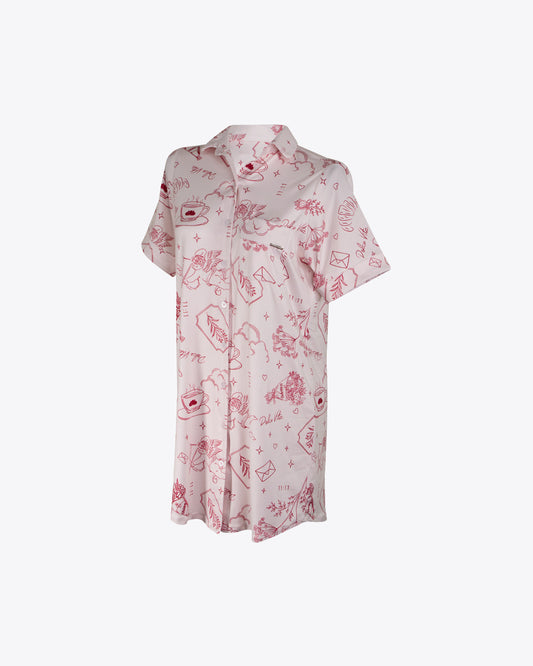 Pijama vestido camisero dolce vita Rose