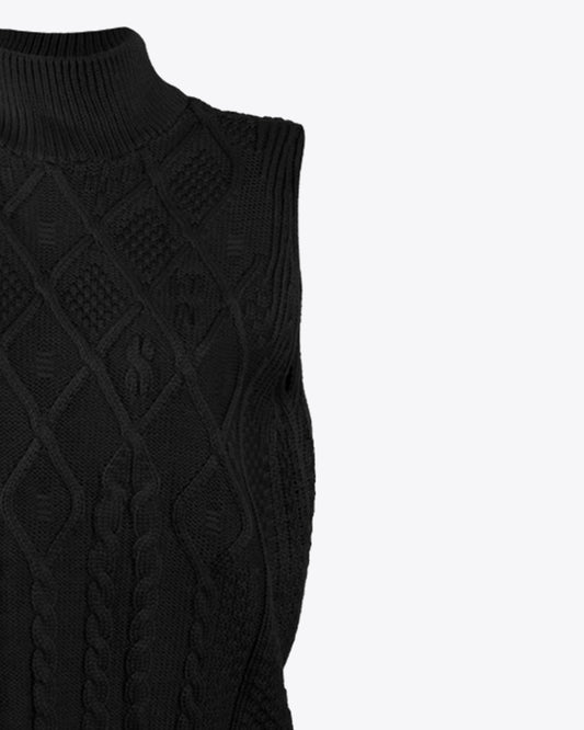 Pullover vest Black