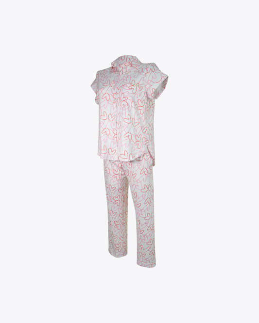 Pijama camiseria M/C lovely Colors