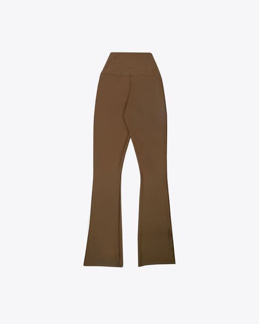 Wide leggings Marrón claro