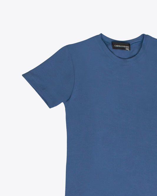 T-shirt Azul cobalto