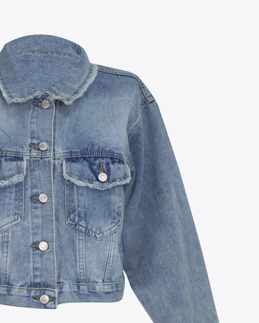 Chaqueta Gala denim claro