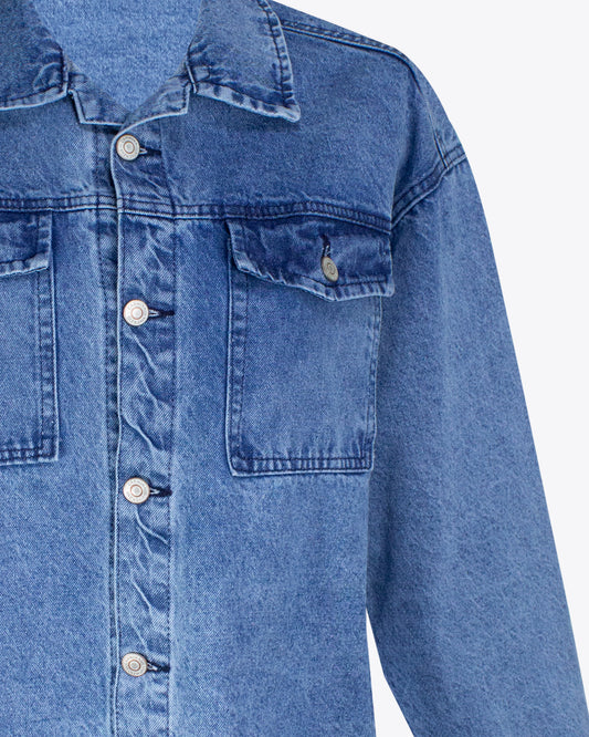 Camisa denim Blue