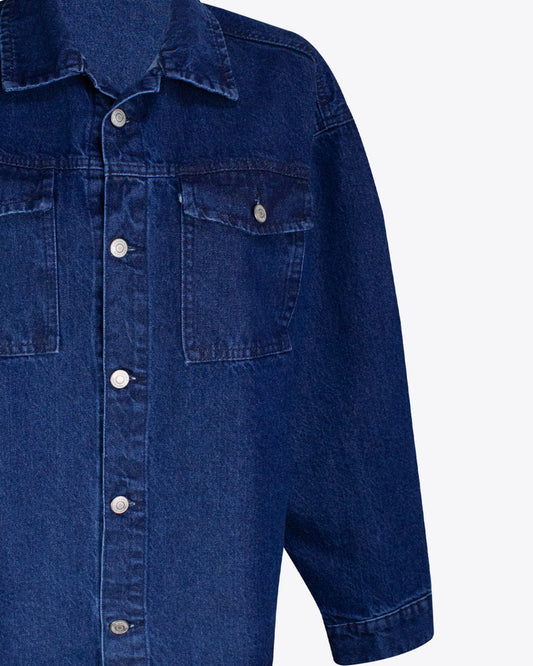 Camisa denim Dark Blue