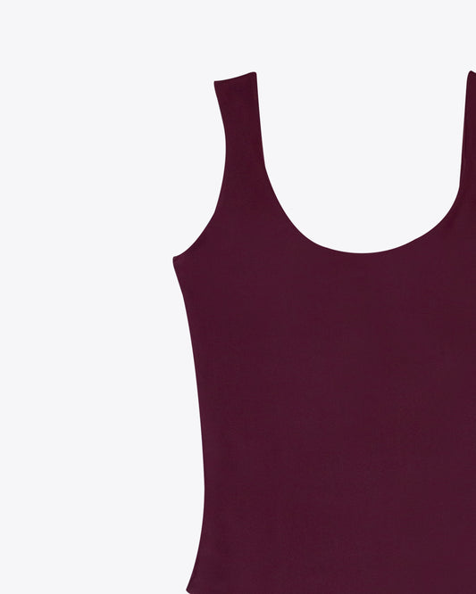 Body scoop burgundy