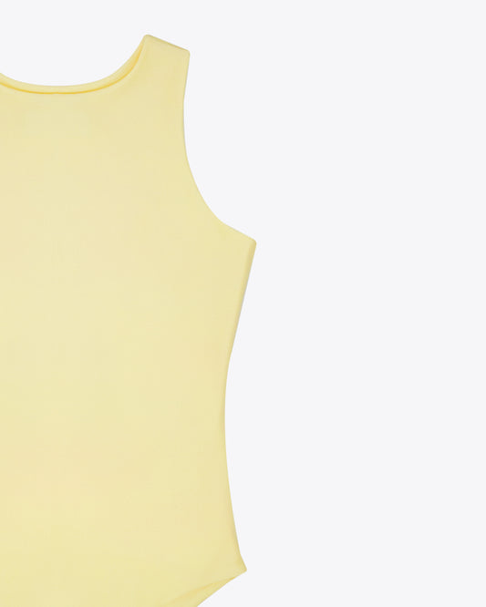 Body Halter Buttercream Yellow