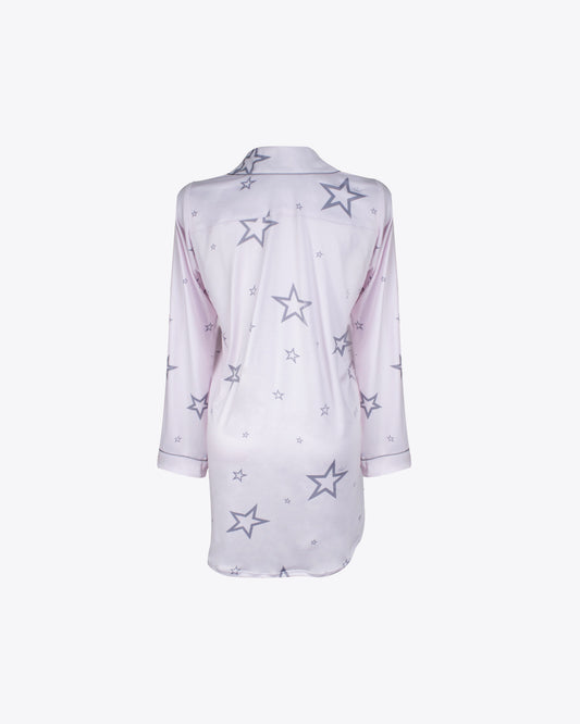 Pijama vestido camisero M/L Star Rose