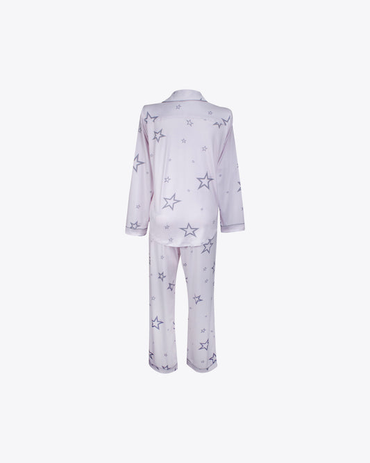 Pijama classic M/L star rose