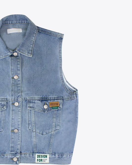 Chaleco denim Frida