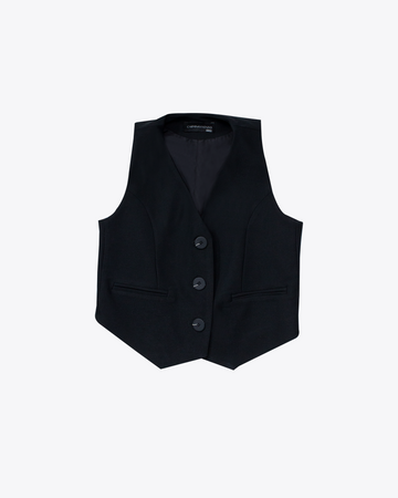 Chaleco casual black