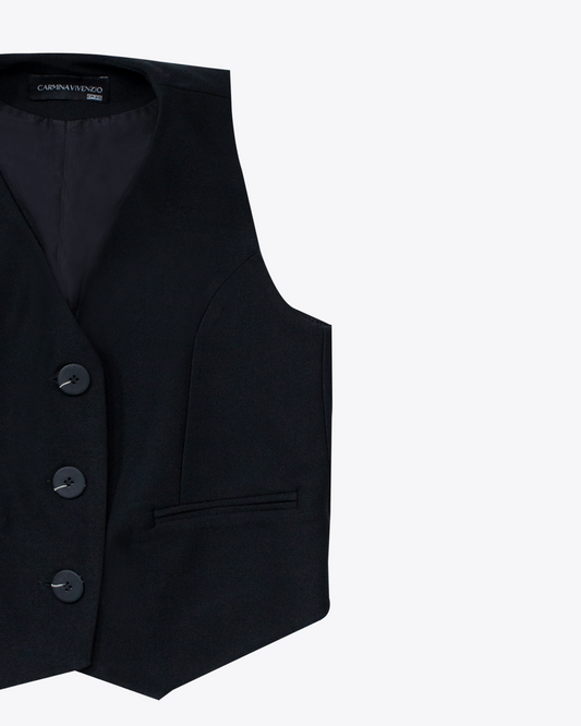Chaleco casual black