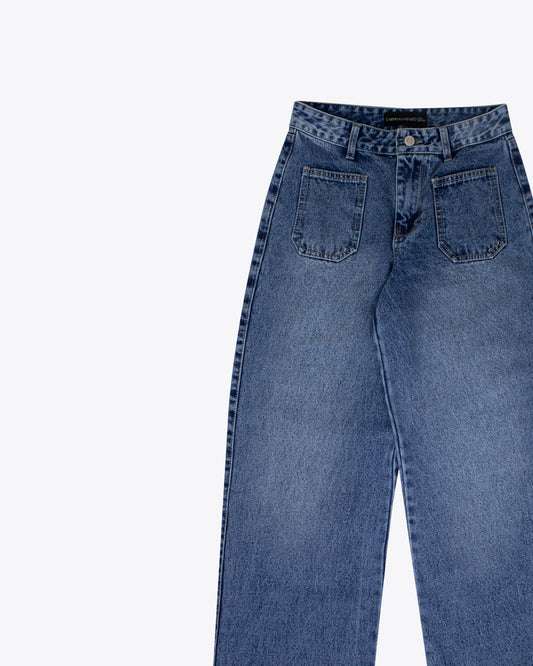 Jean Paulette denim claro