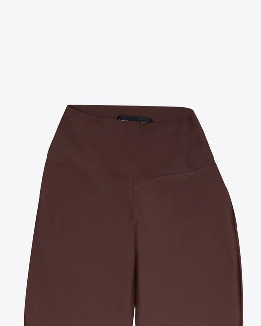 Wide leggings Slim brown
