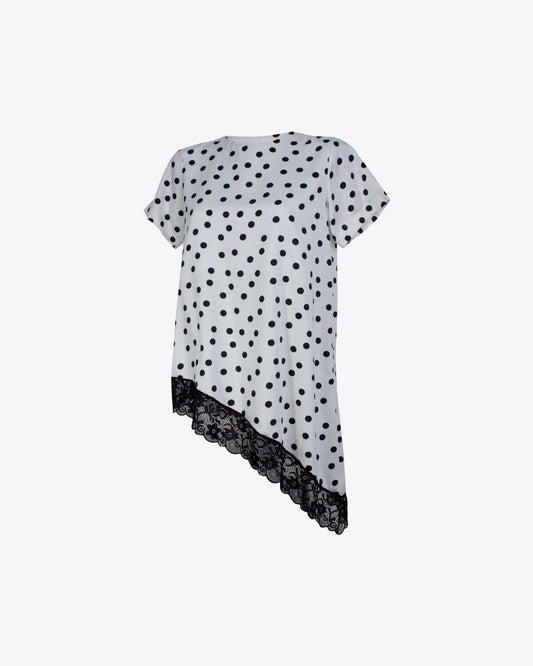 Blusón polka dot
