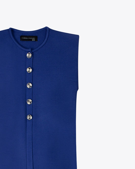 Blusa tejida Kate Blue