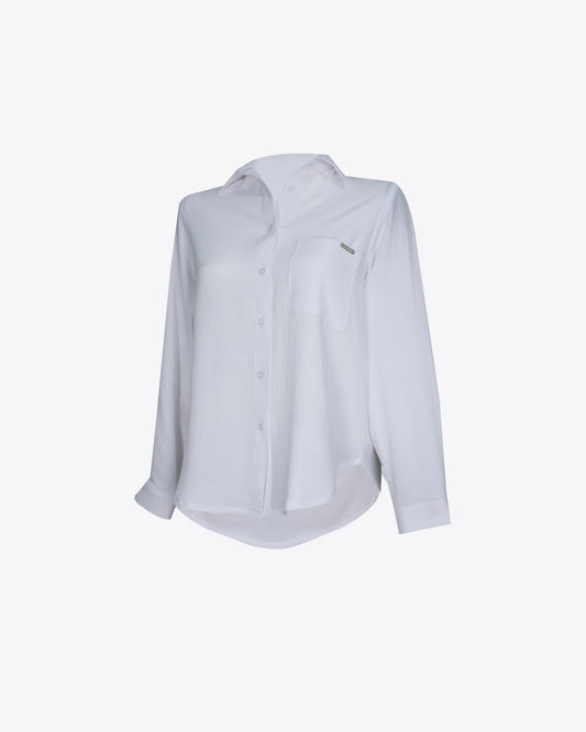 Camisa classic oversize white
