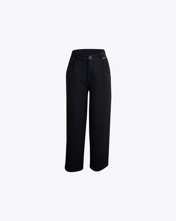 Pantalón casual recto black