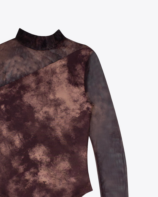 Body mesh abstract brown