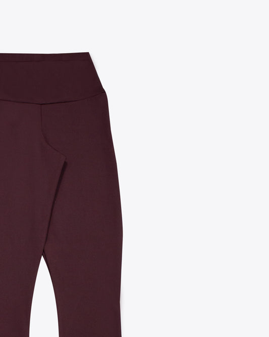Wide Leggins burgundy