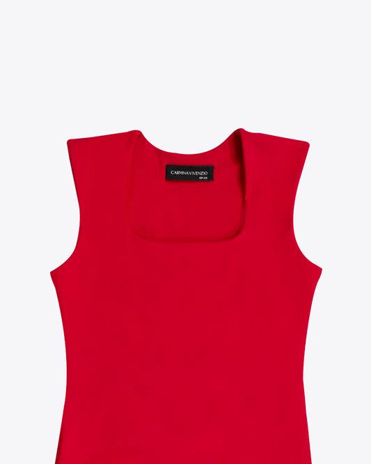 Top classic recto red