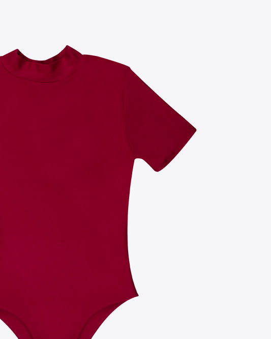 Body cuello alto M/C red