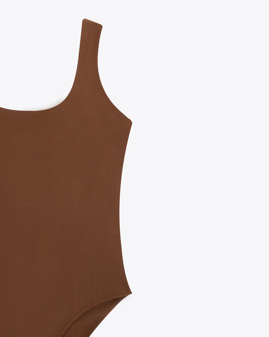 Body scoop marrón chocolate