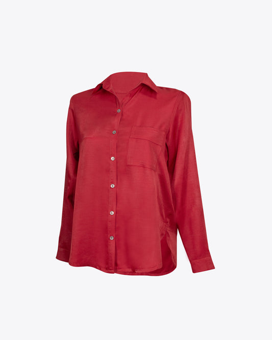 Camisa Classic regular red
