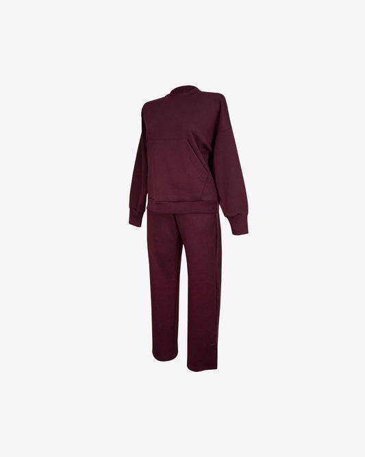 Simple set burgundy