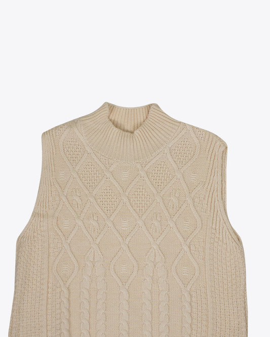 Pullover vest peach