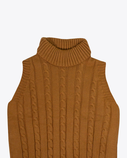 Pullover cozy camel