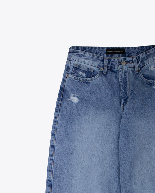 Jean Barrel Hanna denim claro