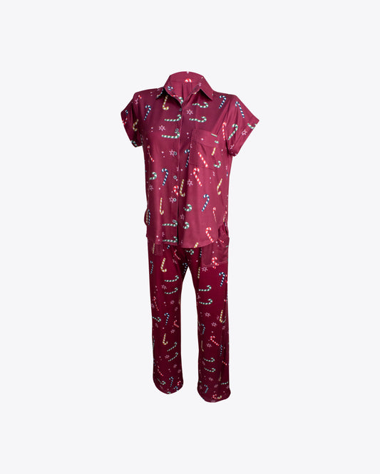 Pijama camisería xmas Candy algodón