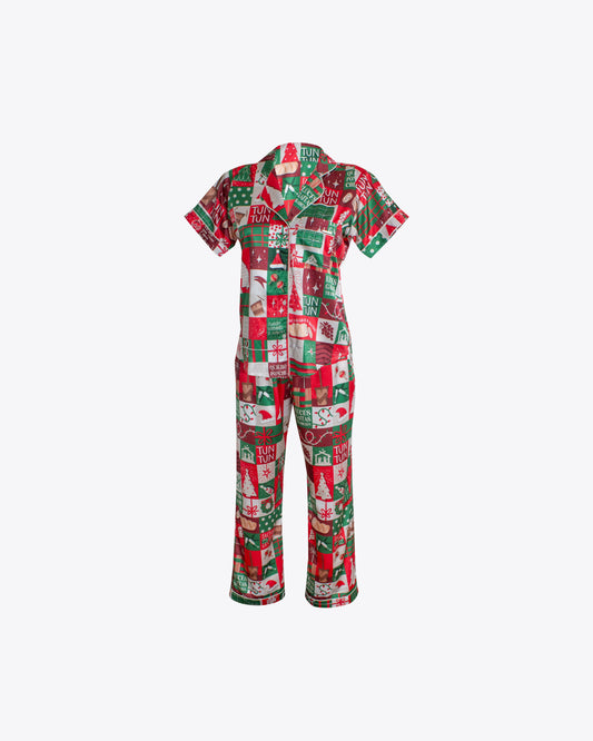 Pijama classic con sabor tradición red Seda