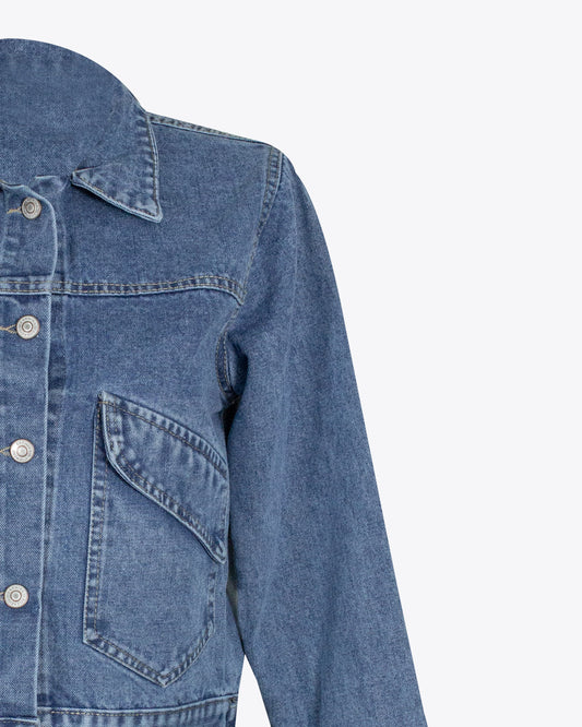 Chaqueta denim Butterflies