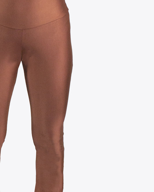 Wide leggings Camel