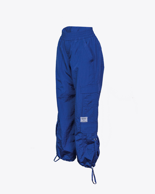 Cargo parachute Pant Azul Rey