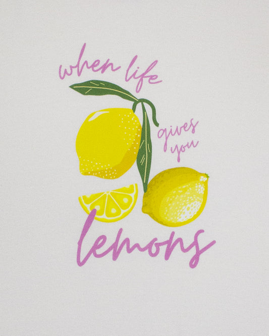 T-shirt Lemons Cream