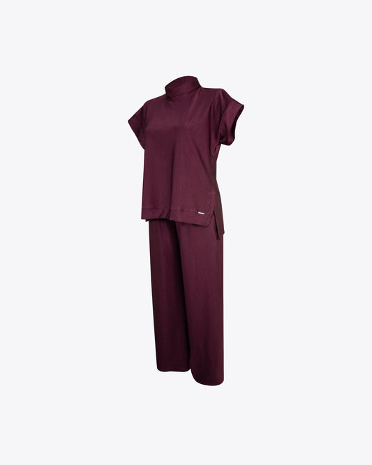 Set casual cozy M/C Burgundy