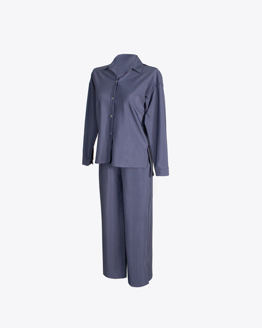 Casual set Gris azulado