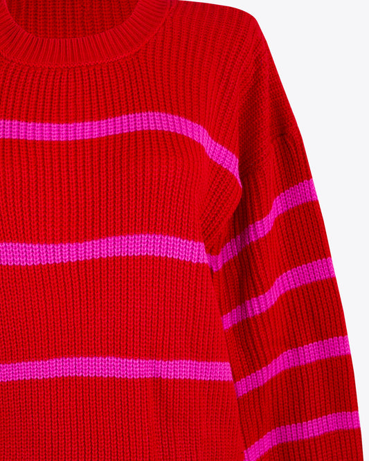 Sweater tejido Red and Pink