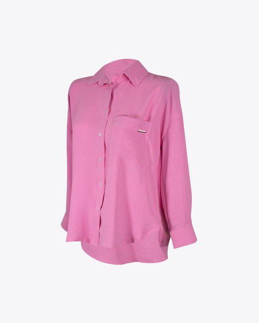 Camisa retro oversize Pink