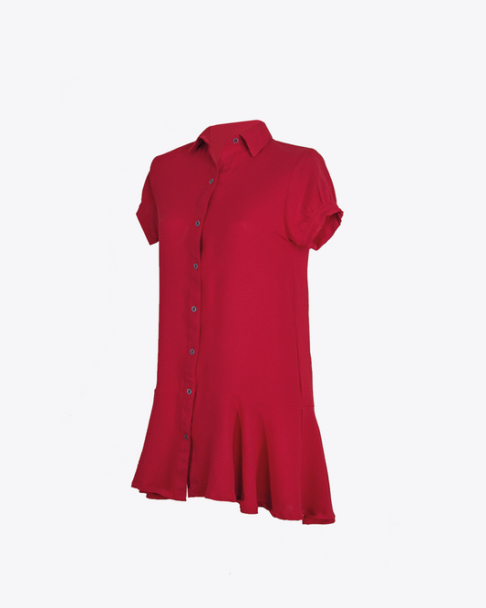 Vestido camisero Breeze Red