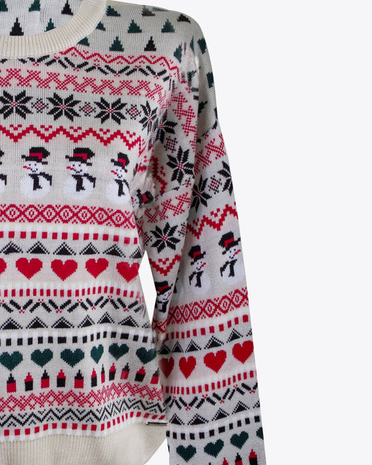 Sweater tejido Christmas Love Nude