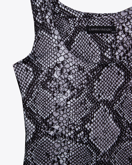 Top Snake Print