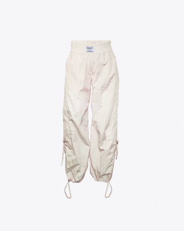 Cargo Parachute Pant Cream