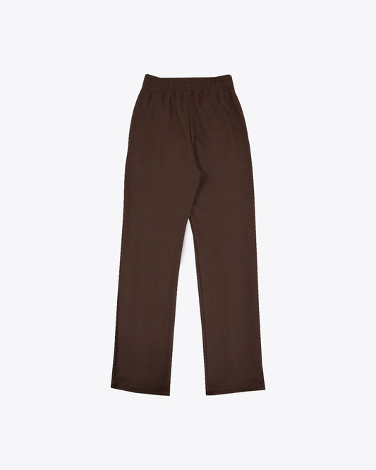Simple pant recto Brown