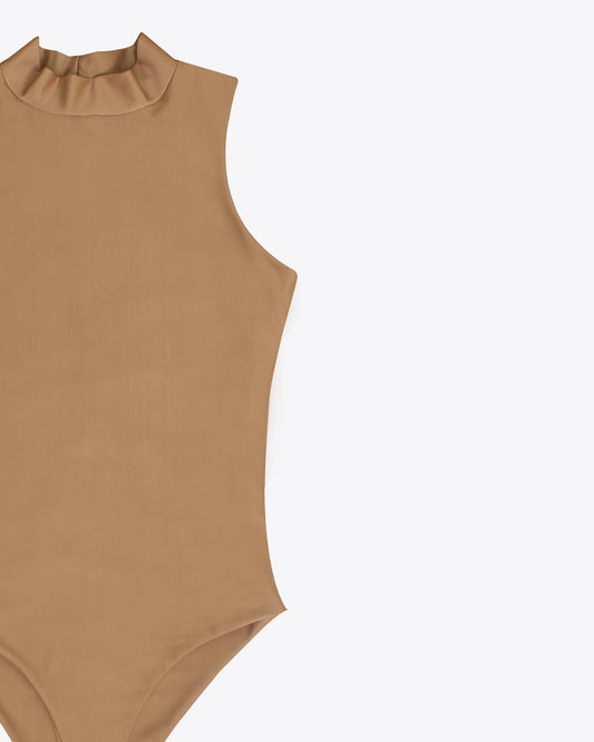 Body cuello alto Soft cocoa