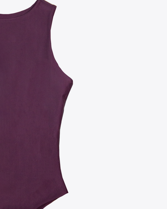 Body Slim halter Plum